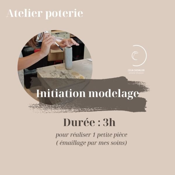 initiation modelage poterie Vannes Atelier Initiation au Modelage — Poterie à Vannes (3h)