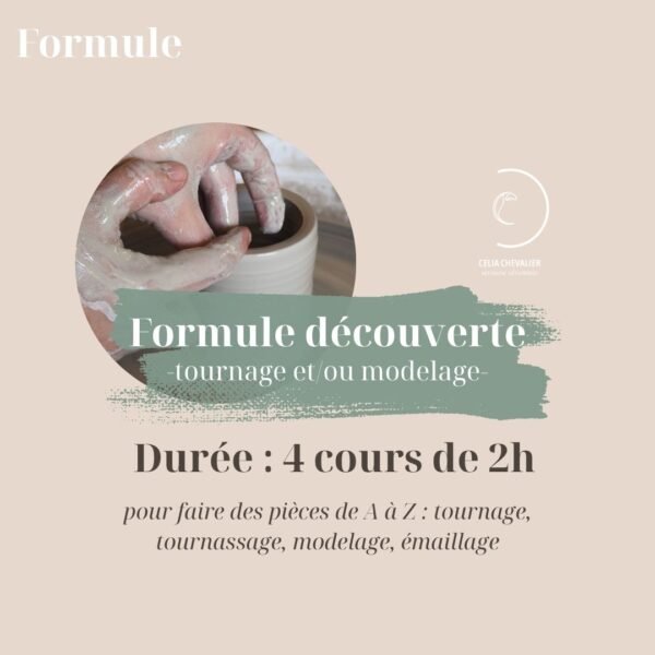 Formule découverte — Poterie à Vannes (4x2h)