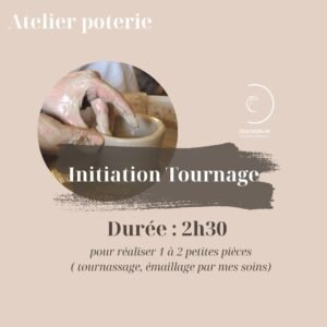 initiation tournage poterie Atelier Initiation au Tournage — Poterie à Vannes (2h30)